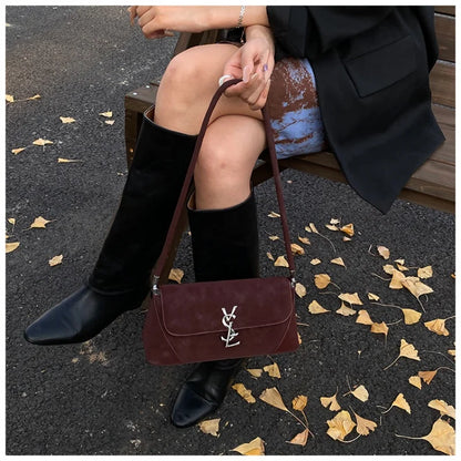 Elegant Crossbody Bag For Women Leather Handbag With Shoulder Strap Fashionable Leather Design and Large Capacity