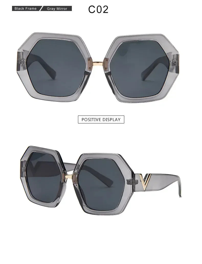 2025 Luxury Square Sunglasses Ladies Fashion Glasses Classic Brand Designer Retro Sun Glasses Women Sexy Eyewear Unisex Shades
