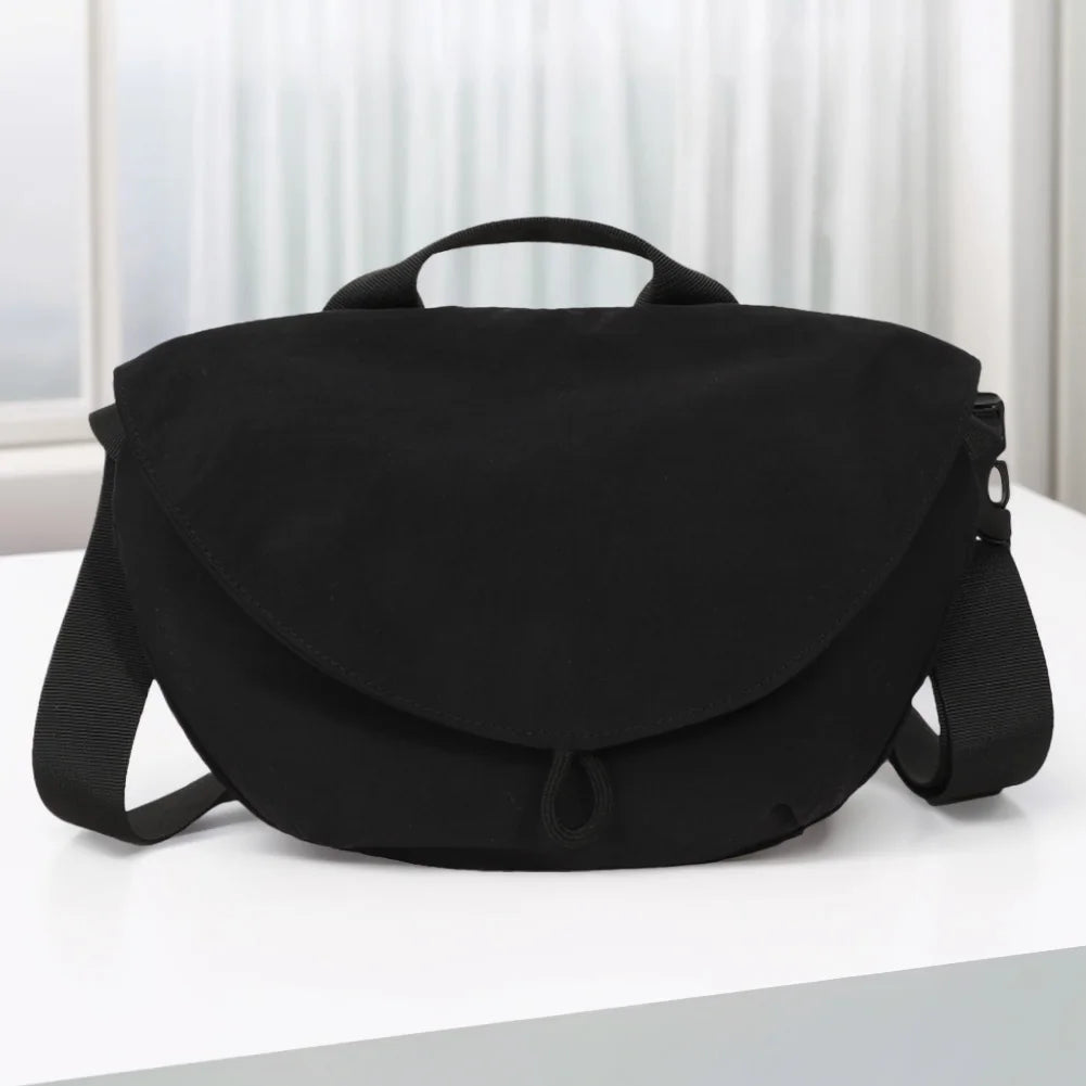 Small Nylon Crescent Crossbody Bag