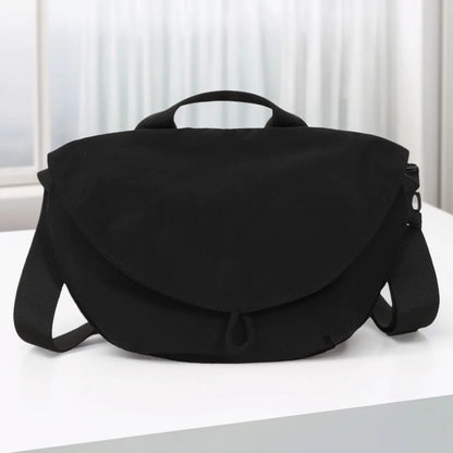 Small Nylon Crescent Crossbody Bag