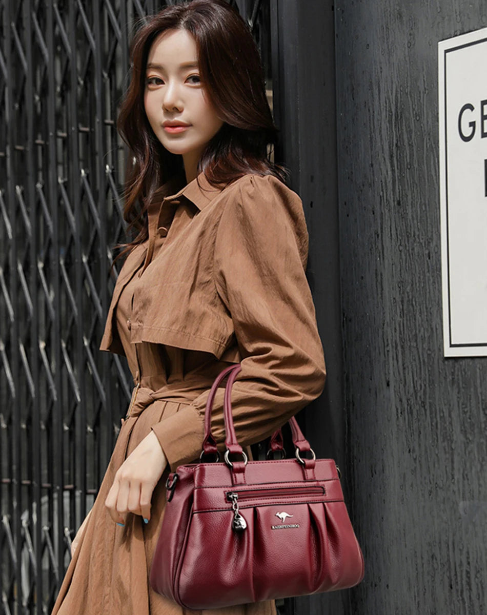 Large capacity handbag for women with high aesthetic value multicolor single shoulder bag excellent designer for women luxurious