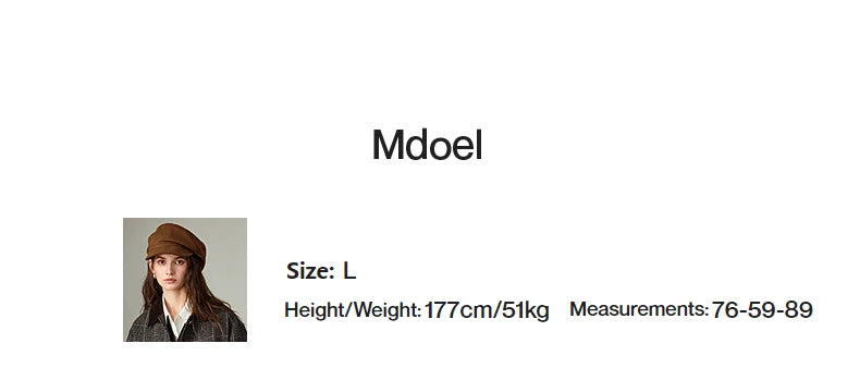 TOYOUTH Women Coat 2025 Winter New 100% Sheep Wool Corduroy Plaid Patterned Patchwork Woolen Coat