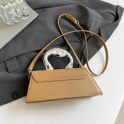 Vintage Women Black Chic Crossbody Bag Luxury Designer Small Shoulder Bags Fashion Red Purse Cute Pu Leather Handbag Sac A Main