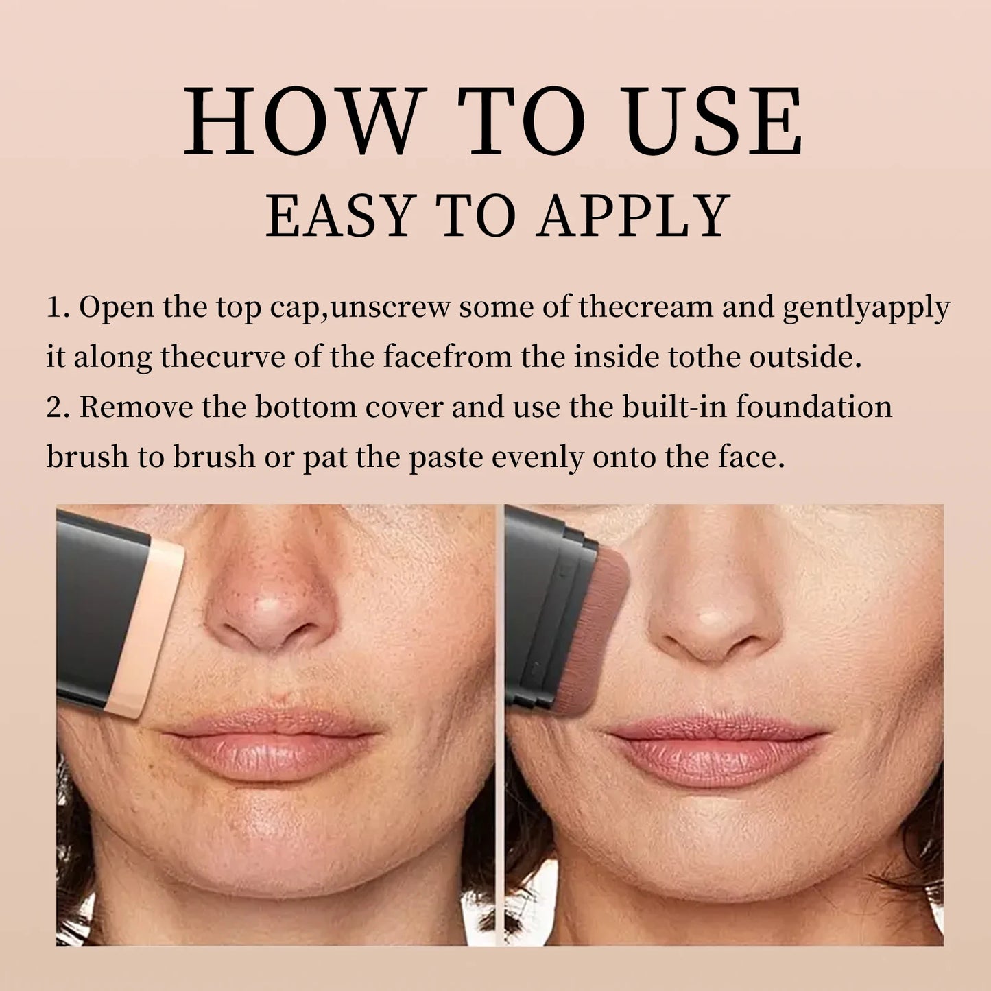 2-in-1 Foundation & Concealer Stick