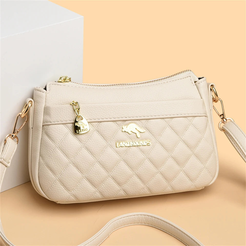 Casual Women's Handbags High Quality Leather Totes Bag Female Top-Handle Bag Large Capacity Crossbody Shoulder Bag Hand Bag Sac