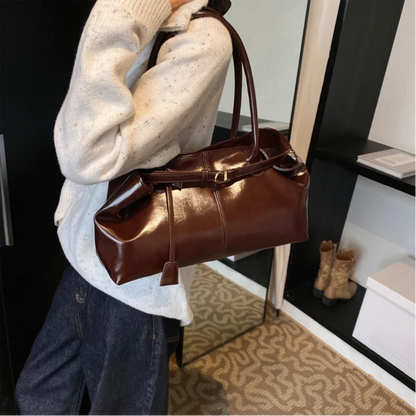 Vintage Handbag for Women Large Capacity 2025 New Underarm Commuting Bag Fashion Female Casual Single Shoulder Tote Bag