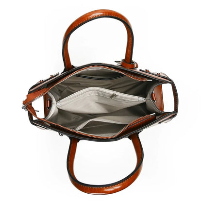 Genuine Handbags for Women 2025 New Luxury Ladies Hand Bags Female Leather Shoulder Top-Handle Crossbody Bags Casual Tote Sac