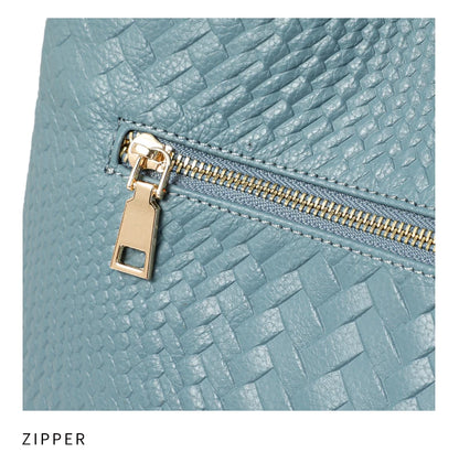 Leather women's handbag with large capacity, shoulder bag for women, elegant single-shoulder crossbody bag, cowhide women's bag