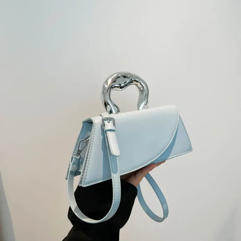 Vintage Women Black Chic Crossbody Bag Luxury Designer Small Shoulder Bags Fashion Red Purse Cute Pu Leather Handbag Sac A Main