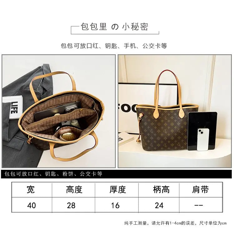 Women's Versatile Handbag Practical Design For Daily Errands And Routine Tasks Functional