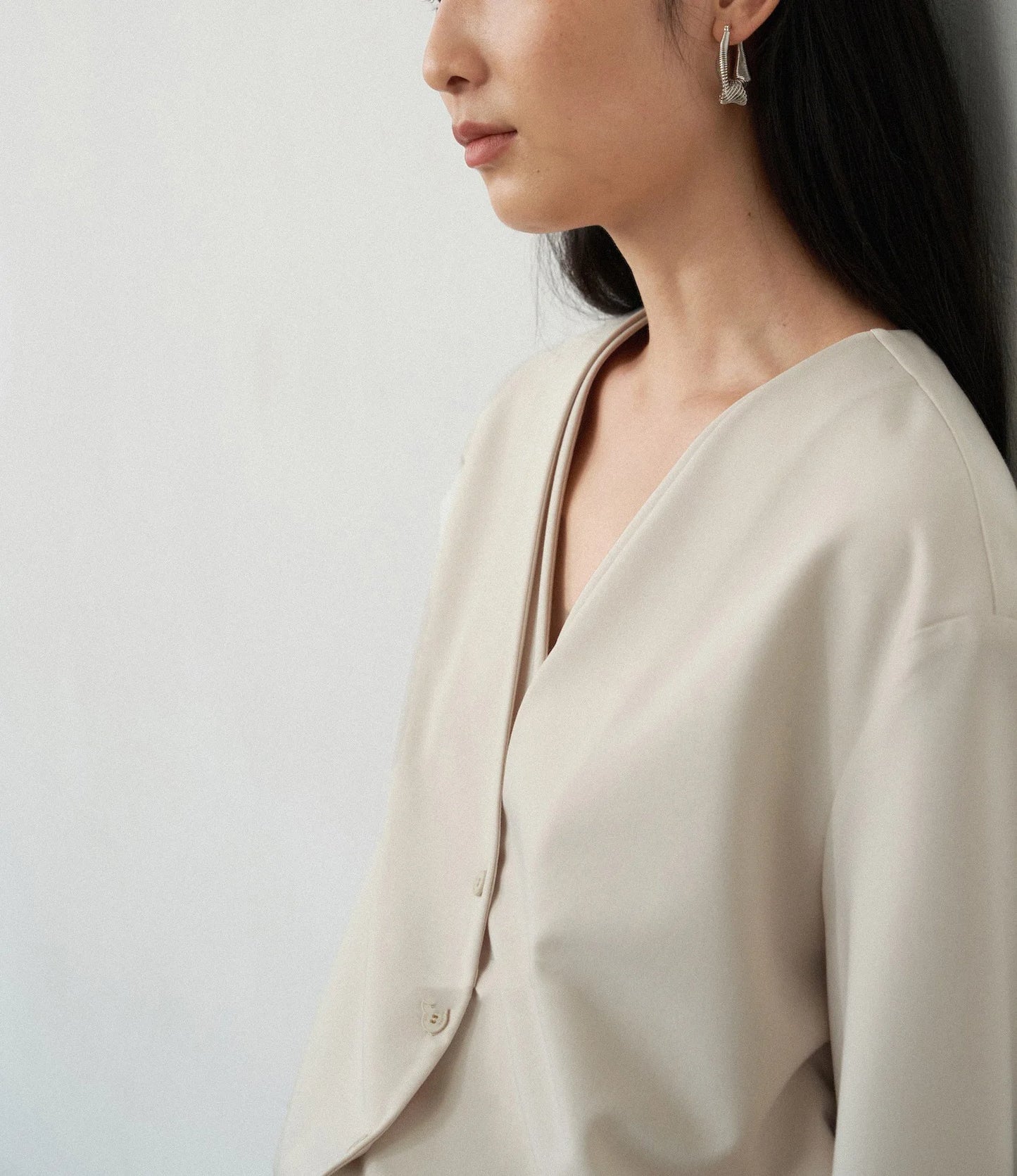 Women Spring White Blouses Fake Two Pieces Design V-Necl Womens Tops And Blouses Fashion Casual Shirt Blusas Roupa Feminina