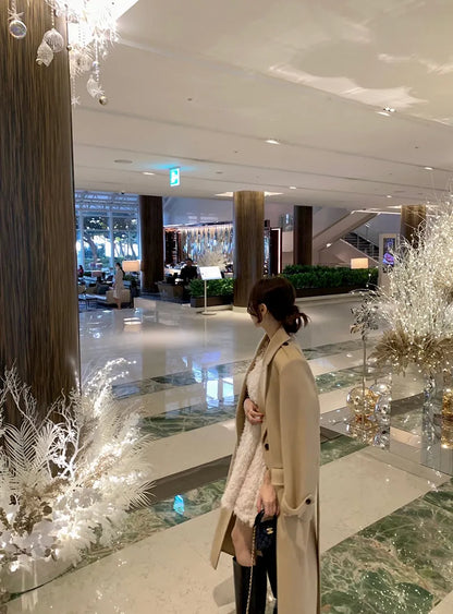 Clothland Women Elegant White Black Fur Dress V Neck Short Sleeve A Line Party Event Club Mini Dresses Vestido QD305