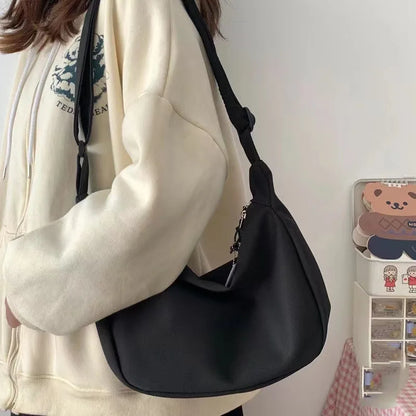 New Women Shoulder Bag Fashion Versatile Simple Crossbody Bag Female Waffle Dumpling Bag Casual Large Capacity Women's Handbags