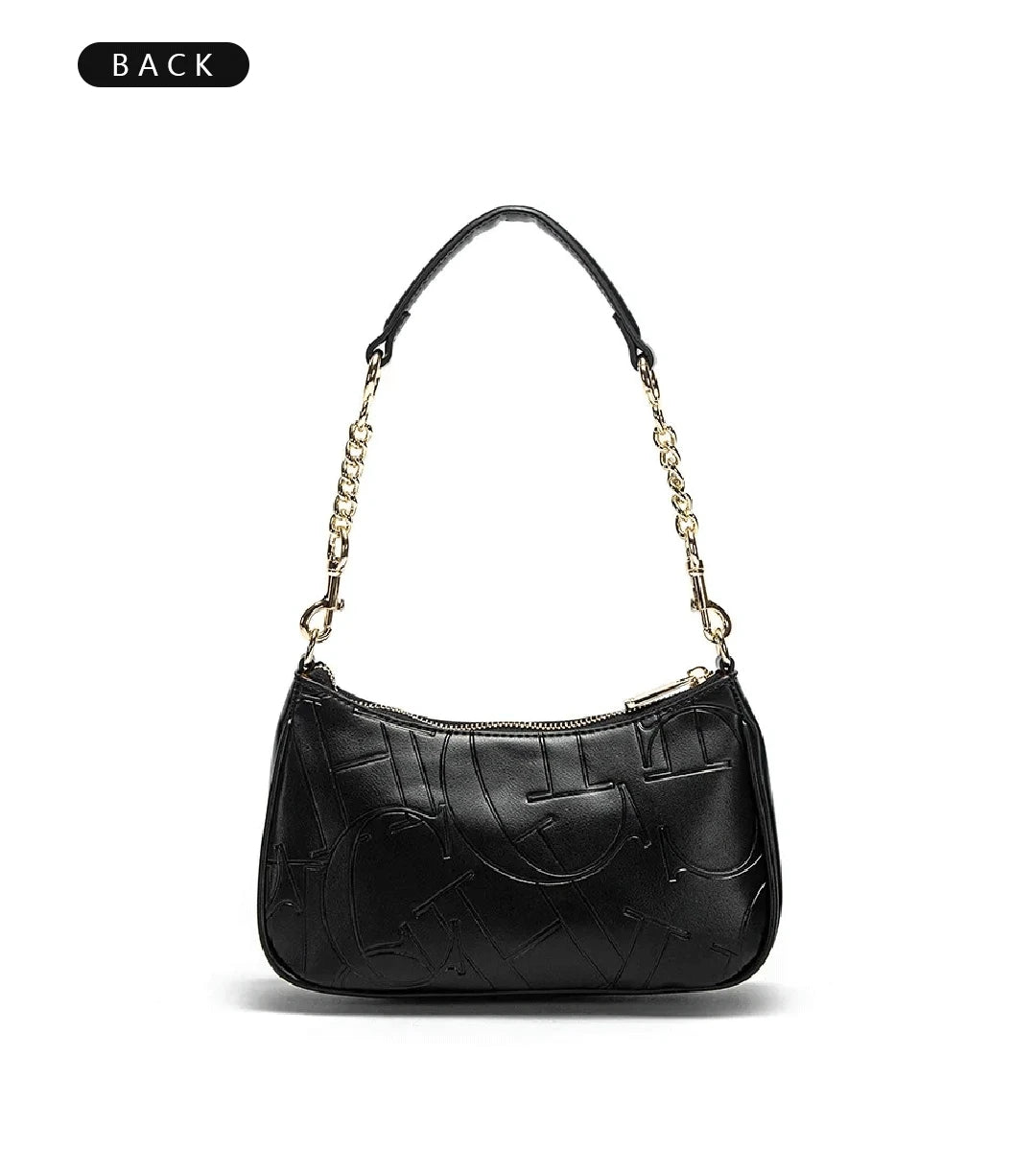 CH Women's Handbag Fashion Partition Durable Luxury Brand Fashion Large Capacity Bent Moon Bag Simple Shoulder Crossbody Bag