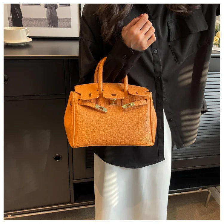 Fashionable Handbag for Women - Subtle, Minimalist, Chic Single Shoulder Bag with Large Capacity, Quality Commuter Crossbody Bag