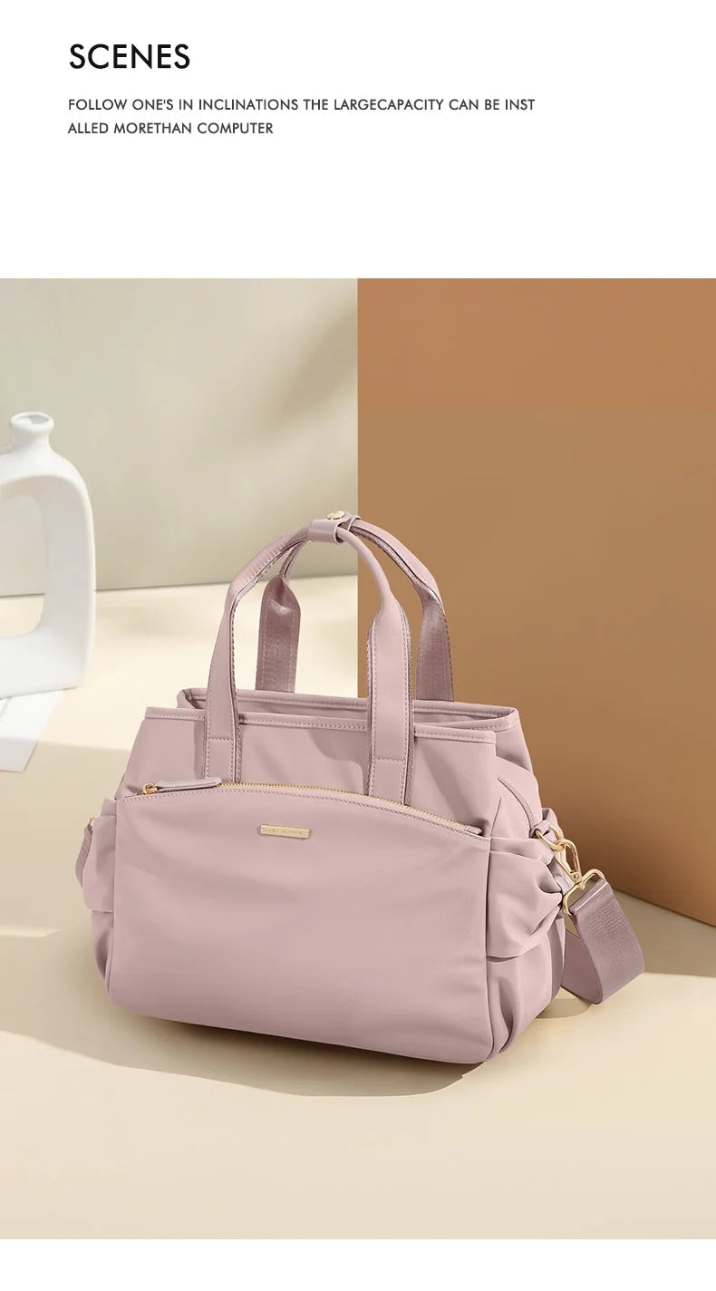 GOLF Women's Handbag Apricot New In Shoulder Bucket Bags for Woman Top Handle Bags Nylon Handbags Ladies Crossbody Fashion 2024