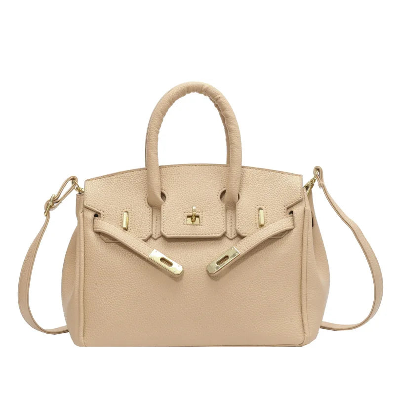 Fashionable Handbag for Women - Subtle, Minimalist, Chic Single Shoulder Bag with Large Capacity, Quality Commuter Crossbody Bag