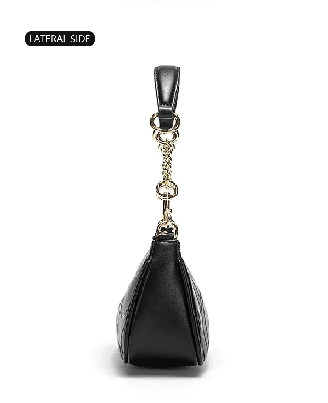 CH Women's Handbag Fashion Partition Durable Luxury Brand Fashion Large Capacity Bent Moon Bag Simple Shoulder Crossbody Bag