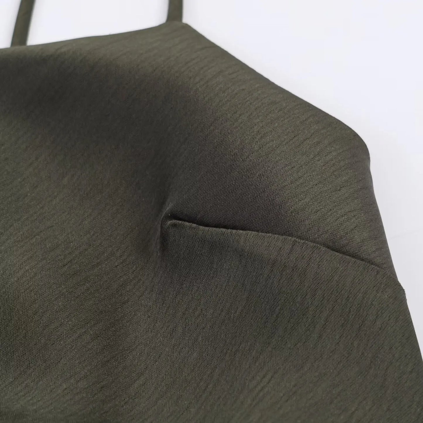 HH Woman Elegant Lace Decoration Camisole Underwear Style Top Female Spring Casual Sleeveless Backless Asymmetry Solid Tops