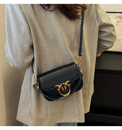 Women's Handbag Swallow Bag Fashion Designer High-end Fashion Versatile Shoulder Messenger Bag Small Square Bag