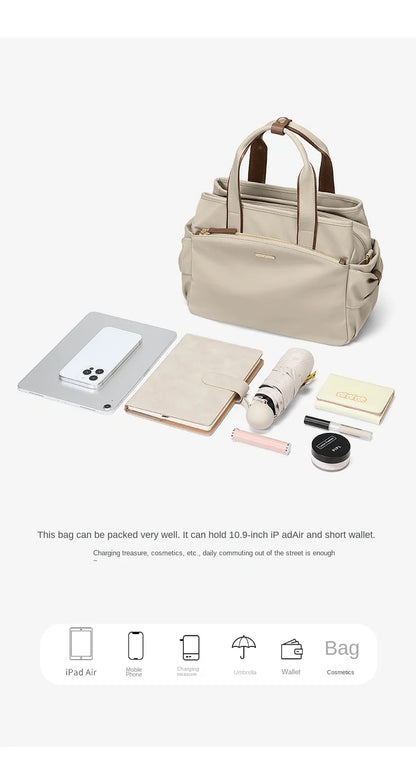 GOLF Women's Handbag Apricot New In Shoulder Bucket Bags for Woman Top Handle Bags Nylon Handbags Ladies Crossbody Fashion 2024