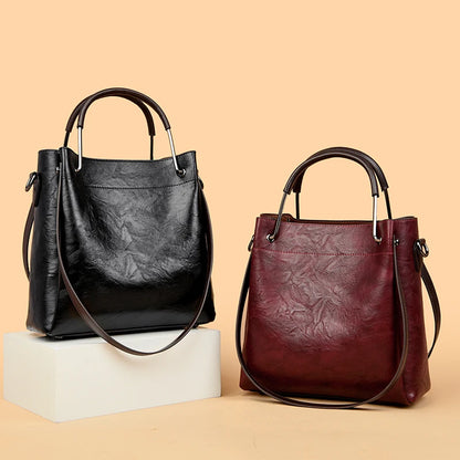 Luxury Handbags Woman Bags Designer Big Shoulder Bags for Women's 2024 Trendy Large Capacity Ladies Leather Hand Casual Tote Bag