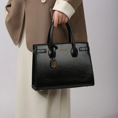 Genuine Handbags for Women 2025 New Luxury Ladies Hand Bags Female Leather Shoulder Top-Handle Crossbody Bags Casual Tote Sac