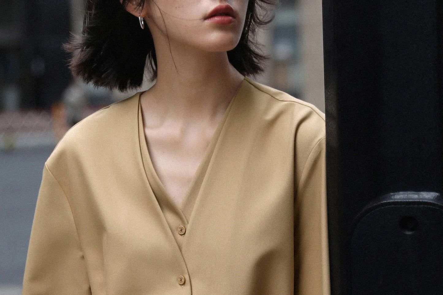 Women Spring White Blouses Fake Two Pieces Design V-Necl Womens Tops And Blouses Fashion Casual Shirt Blusas Roupa Feminina