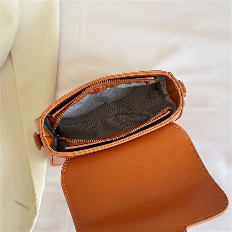 Handbag, A Must-enter for Experts New High-end Fashion Versatile Oblique Span Bag, Fashionable Retro High-texture