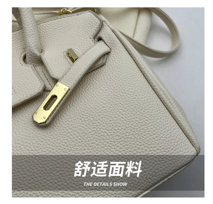 Fashionable Handbag for Women - Subtle, Minimalist, Chic Single Shoulder Bag with Large Capacity, Quality Commuter Crossbody Bag
