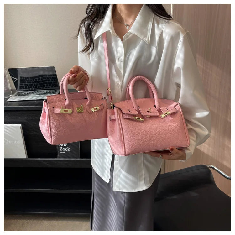 Fashionable Handbag for Women - Subtle, Minimalist, Chic Single Shoulder Bag with Large Capacity, Quality Commuter Crossbody Bag