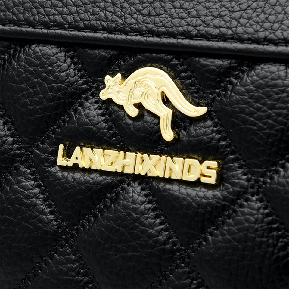 Casual Women's Handbags High Quality Leather Totes Bag Female Top-Handle Bag Large Capacity Crossbody Shoulder Bag Hand Bag Sac