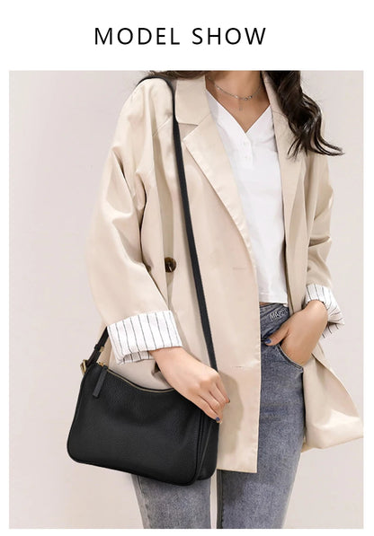 Small bag in hand Women's handbag 2023 trend women bag Cross-body bags fashionable winter leather shoulder for women new luxury