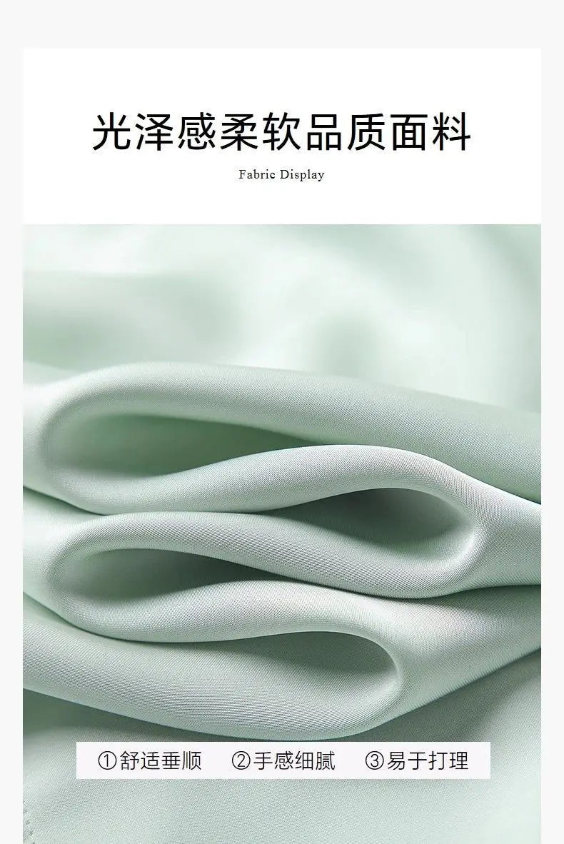 Women's Clothing Long-sleeved Chiffon Shirt Stand-up Collar French Tie High-end New Style Shirt Lace-up Top