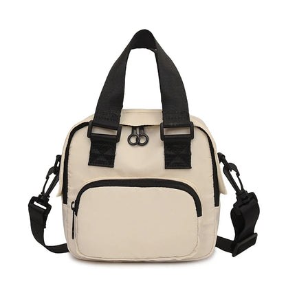 Women Stylish Messenger Bag Large Capacity Casual Handbag Adjustable Strap Small Shoulder Purse Multi-pockets Travel Sling Bag