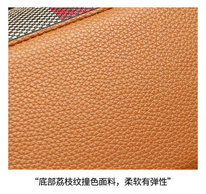 2025 Women's Tote Bag, Luxury Checkered Bucket Purse, Fashionable Shoulder Crossbody Bag, High Quality Handbag for Daily Use