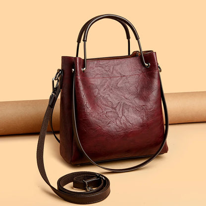 Luxury Handbags Woman Bags Designer Big Shoulder Bags for Women's 2024 Trendy Large Capacity Ladies Leather Hand Casual Tote Bag