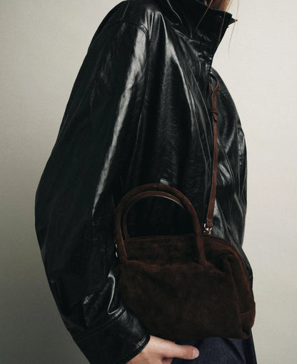 WOMEN'S BOWLING BAG, New Fashion Handbag Purse For Women, Luxury Designer Croosbody Boston Bag for Ladies Small Totes