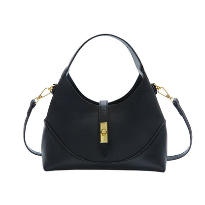 Women's Luxury Leather Fashion Classic Tote Bag Elegant Designer Shoulder Crossbody Handbag For Daily Sophisticated Looks