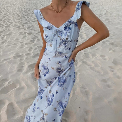 Floral Printed Maxi Dresses