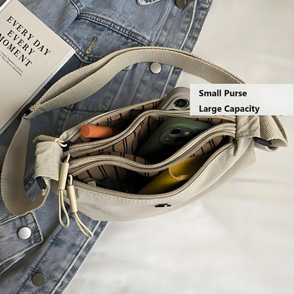 Multi-functional Nylon Crossbody Bag