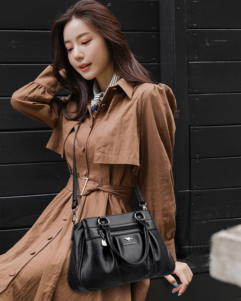 Large capacity handbag for women with high aesthetic value multicolor single shoulder bag excellent designer for women luxurious