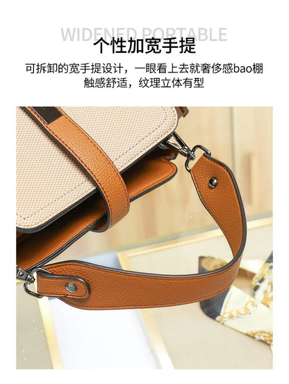 2025 Women's Tote Bag, Luxury Checkered Bucket Purse, Fashionable Shoulder Crossbody Bag, High Quality Handbag for Daily Use