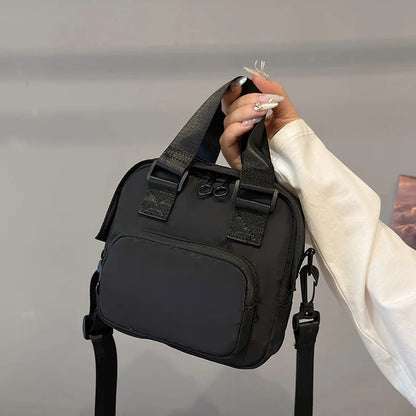 Women Stylish Messenger Bag Large Capacity Casual Handbag Adjustable Strap Small Shoulder Purse Multi-pockets Travel Sling Bag