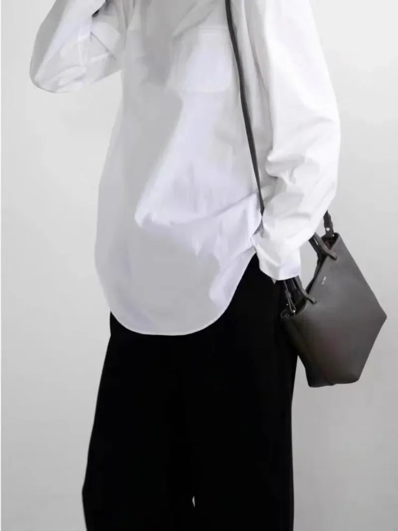 Women Handbags Hand Bag Designer Leather Small Tote Bag Daily Commuting Single-shoulder Bag Crossbody Slung Armpit Package