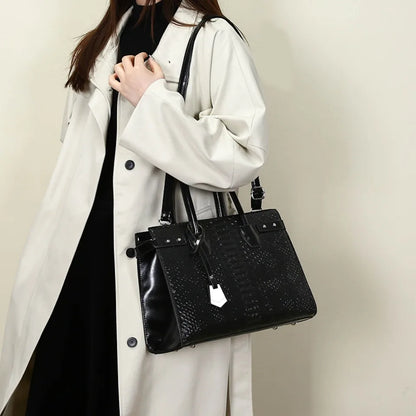 Genuine Handbags for Women 2025 New Luxury Ladies Hand Bags Female Leather Shoulder Top-Handle Crossbody Bags Casual Tote Sac