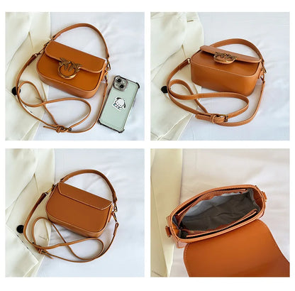 Handbag, A Must-enter for Experts New High-end Fashion Versatile Oblique Span Bag, Fashionable Retro High-texture