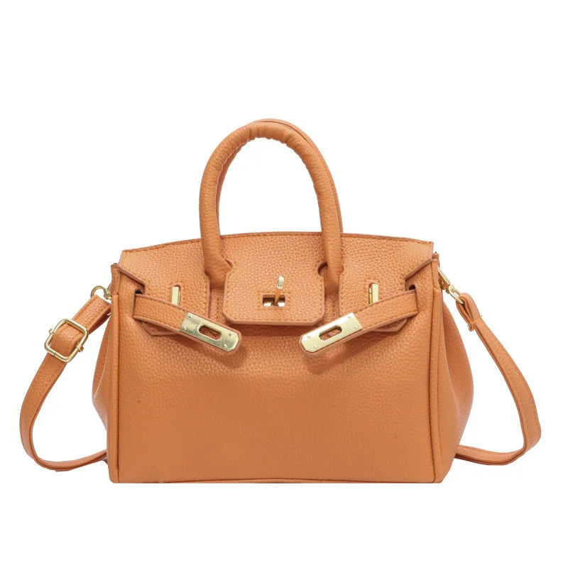 Fashionable Handbag for Women - Subtle, Minimalist, Chic Single Shoulder Bag with Large Capacity, Quality Commuter Crossbody Bag