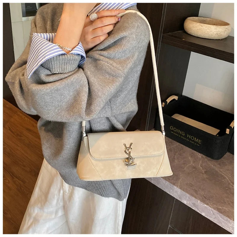 Elegant Crossbody Bag For Women Leather Handbag With Shoulder Strap Fashionable Leather Design and Large Capacity