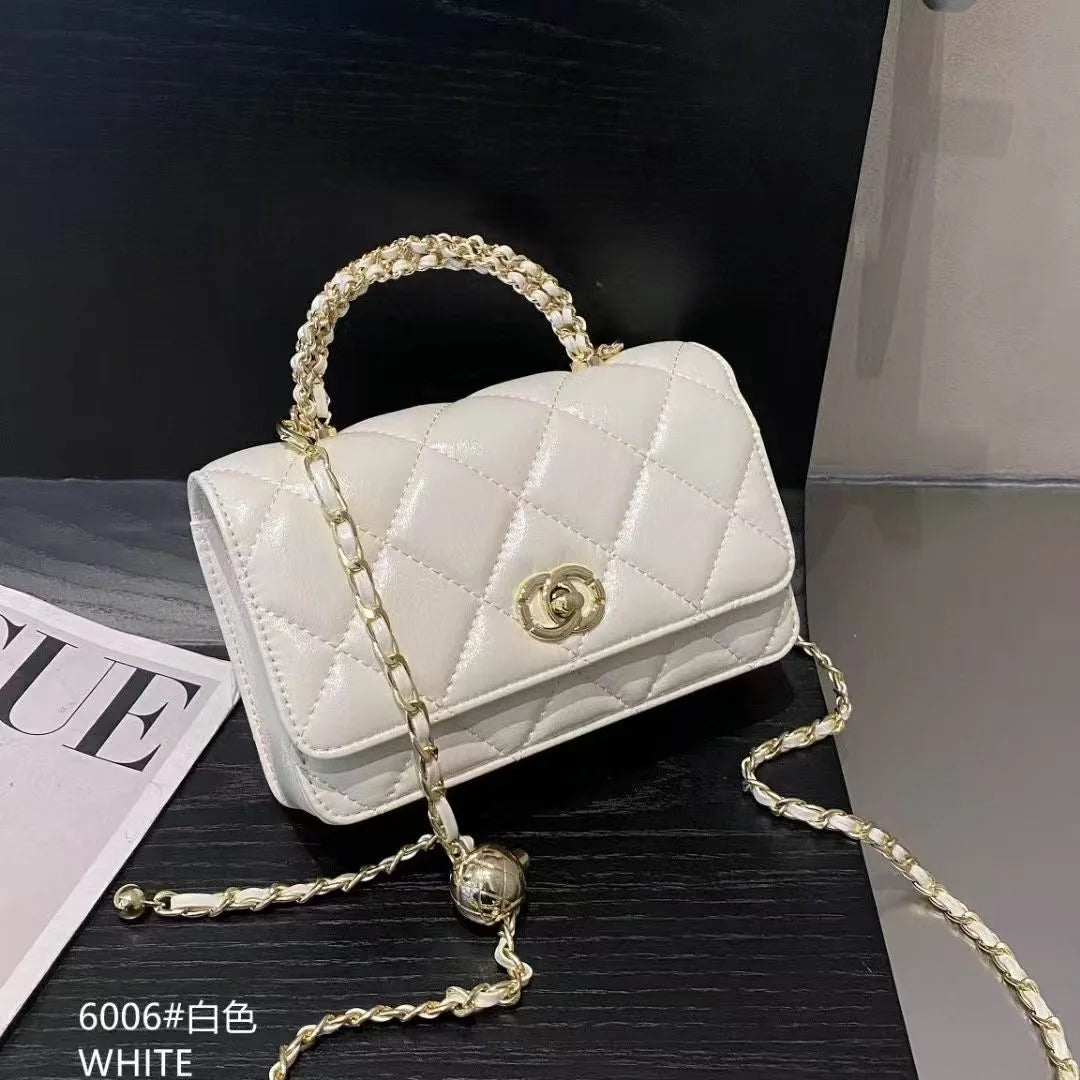 Popular Fashion Style Handbag For Women Leather Crossbody Shoulder Tote Bag Ladies Luxury Office Elegant Shoulder Bag